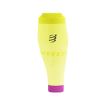 Compressport CalfsR2 Oxygen - Safe Yellow