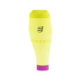 Compressport CalfsR2 Oxygen - Safe Yellow