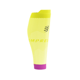 Compressport CalfsR2 Oxygen - Safe Yellow