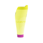 Compressport CalfsR2 Oxygen - Safe Yellow