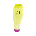 Compressport CalfsR2 Oxygen - Safe Yellow