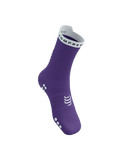 Compressport Pro Racing Socks v4.0 Run High - Lilac White