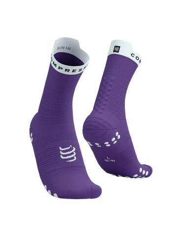 Compressport Pro Racing Socks v4.0 Run High - Lilac White