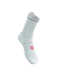 Compressport Pro Racing Socks v4.0 Run High - White/Black