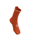 Compressport Pro Racing Socks v4.0 Ultralight Run High - Fire/White