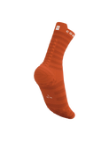 Compressport Pro Racing Socks v4.0 Ultralight Run High - Fire/White