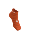 Compressport Pro Racing Socks v4.0 Ultralight Run Low - Fire/White