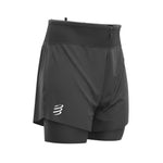 Compressport Trail 2 in 1 Short Black